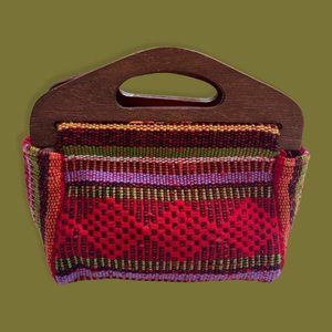 Mexican Woven Mini Hand Bag